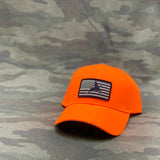 Blaze Orange Bison Union Hunter Hat