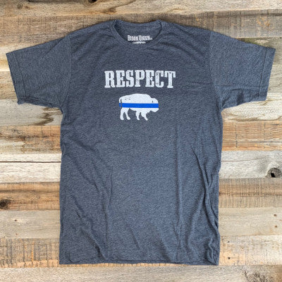 Respect Blue Line Tee