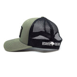 Wolf Flag Trucker Snapback Hats