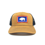 Wyoming Flag Trucker Hat
