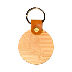 Handmade Leather Keychains by Sawyer