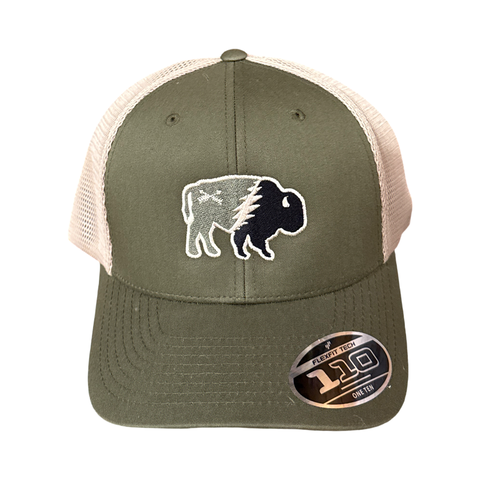 Thunder Buffalo Flex Fit Hat