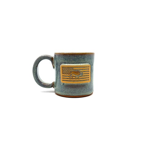 12 oz Handcrafted Buffalo Flag Mugs