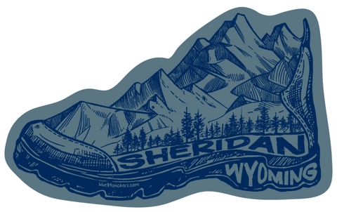Hiking Boot Sheridan Sticker