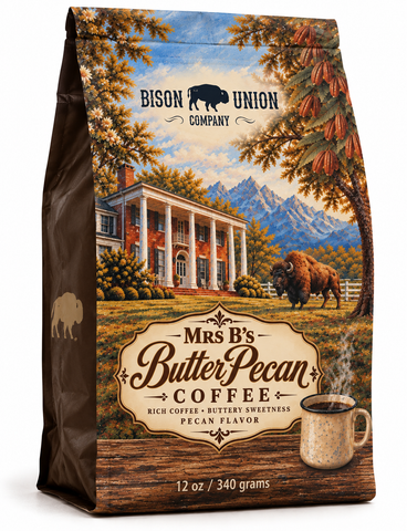 Mrs. B's Butter Pecan Flavored Coffee