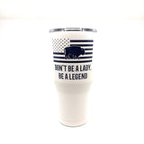 Pink Thunder Buffalo Tumbler - Ladies Version