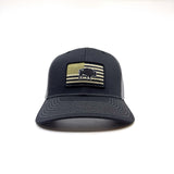 Buffalo Flag Trucker Snapback Hats