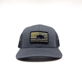 Buffalo Flag Trucker Snapback Hats