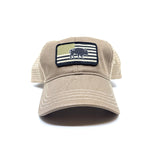 Unstructured Buffalo Flag Hat