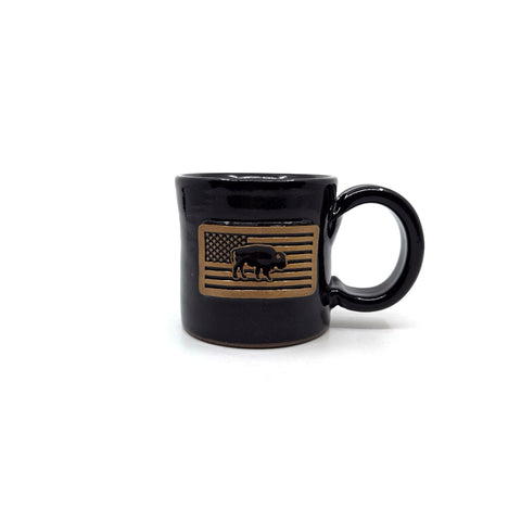 12 oz Handcrafted Buffalo Flag Mugs
