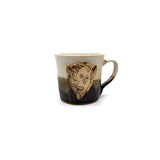 13 oz Handmade Buffalo Head Mugs