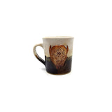 13 oz Handmade Buffalo Head Mugs
