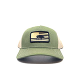 Buffalo Flag Trucker Snapback Hats