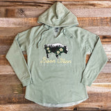 Women's Bison & Begonias Hoodie