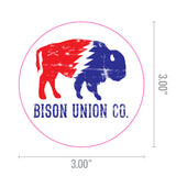 Thunder Buffalo Stickers
