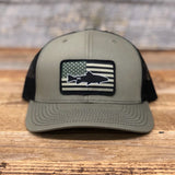 Fish Flag Trucker Snapback Hats