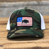 1777 Trucker Snapback Hats