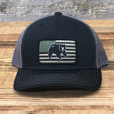 Bear Flag Trucker Snapback Hats