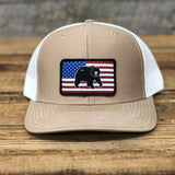 Bear Flag Trucker Snapback Hats