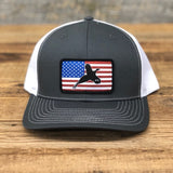 Pheasant Flag Trucker Snapback Hats