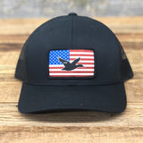 Duck Flag Trucker Snapback Hat