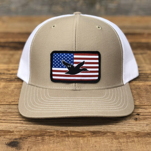 Flag Snapback Trucker Duck – Union Hat Bison