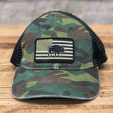 Buffalo Flag Low Profile Unstructured Hats