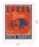 Land & Bison Origination Sticker