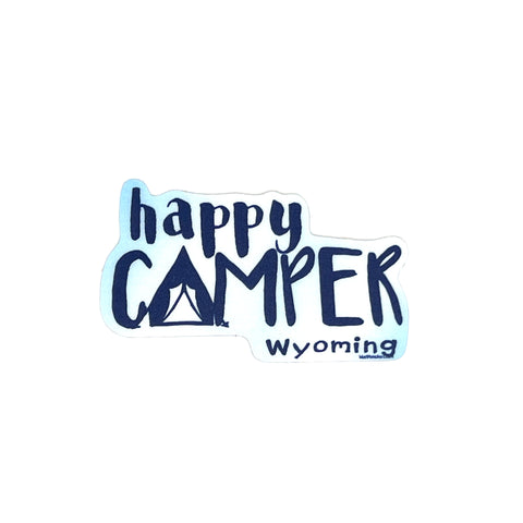 Happy Camper Mini Sticker