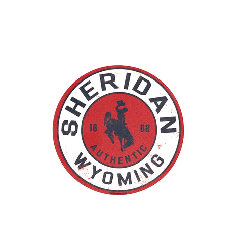 Sheridan Wy Bronco Sticker