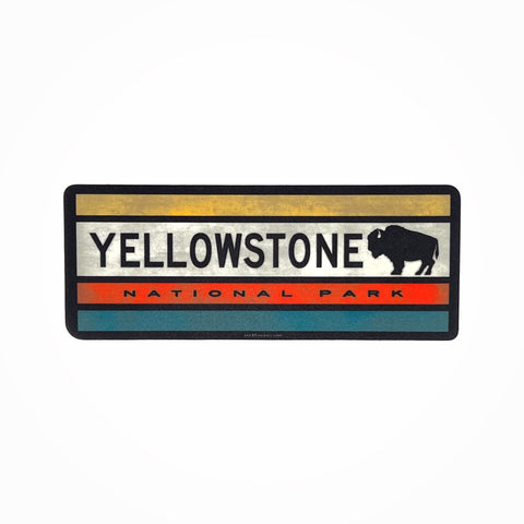 Yellowstone Buffalo Sticker