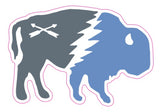 Thunder Buffalo Sticker