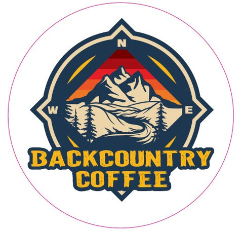 Backcountry Coffee Sticker