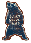Feed The Bears Sticker