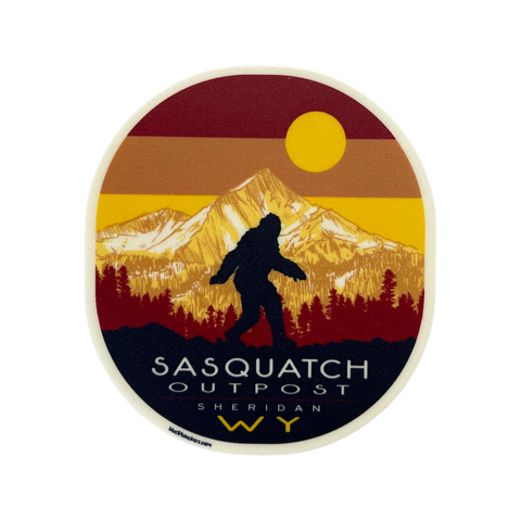 Sasquatch Outpost Sticker
