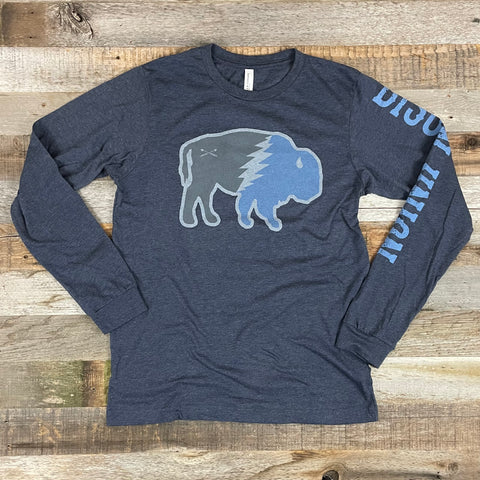 Winter Thunder Buffalo Long Sleeve Shirt