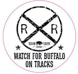 Buffalo Tracks Sticker