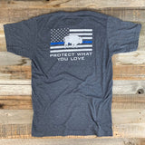 Respect Blue Line Tee