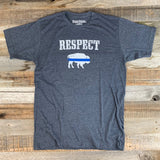 Respect Blue Line Tee